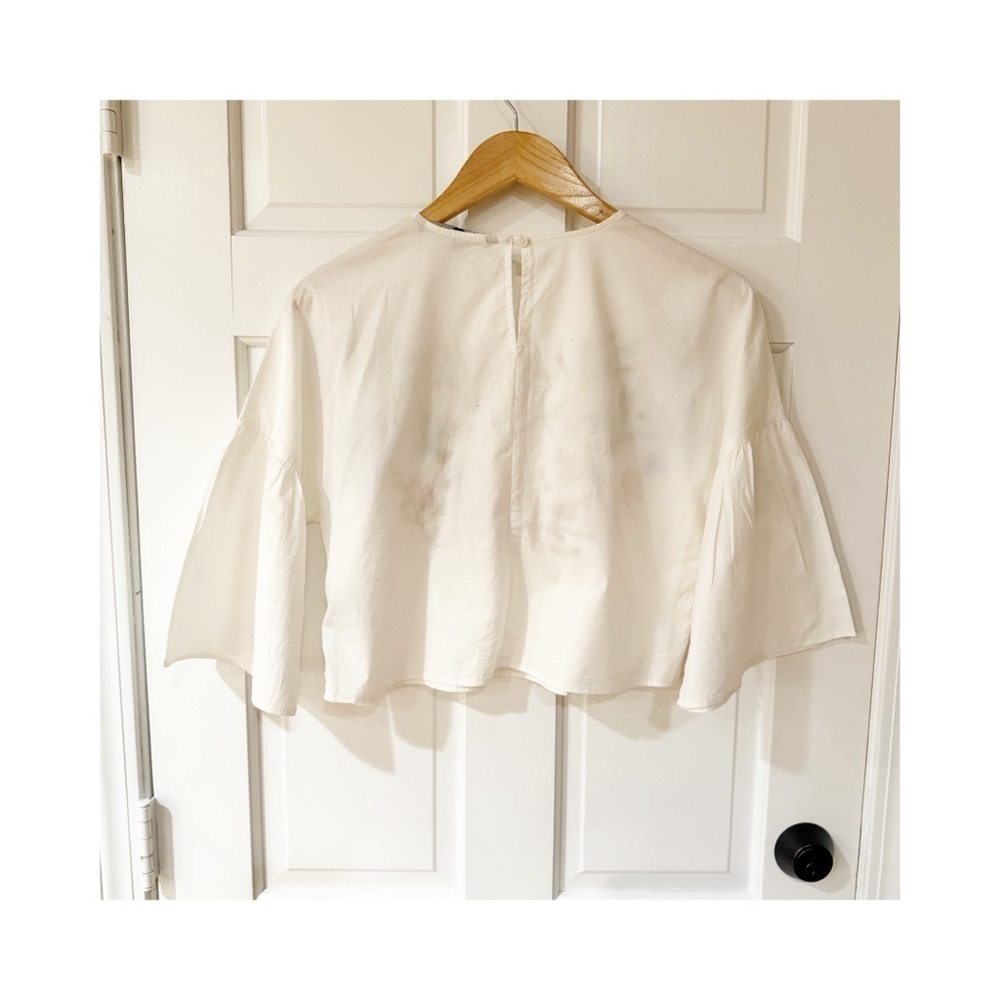 Walter Baker Blouse Womens XSmall Flower Embroidery XS - Picture 7 of 7